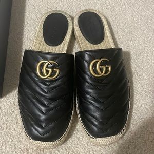 REAL GUCCI ESPADRILLE MULE